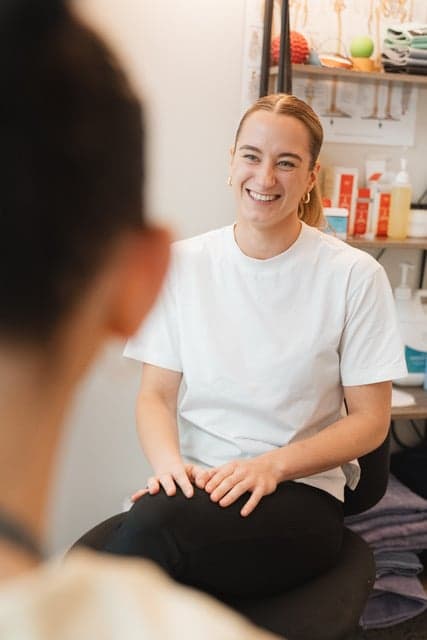 My Body Clinic practitioner smiling in the clinic