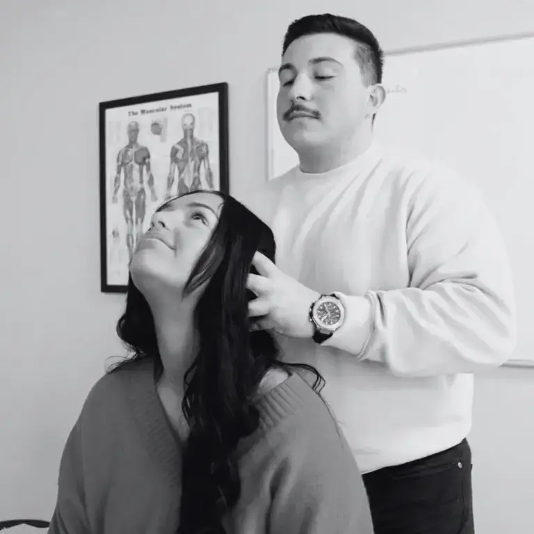 Head and neck massage