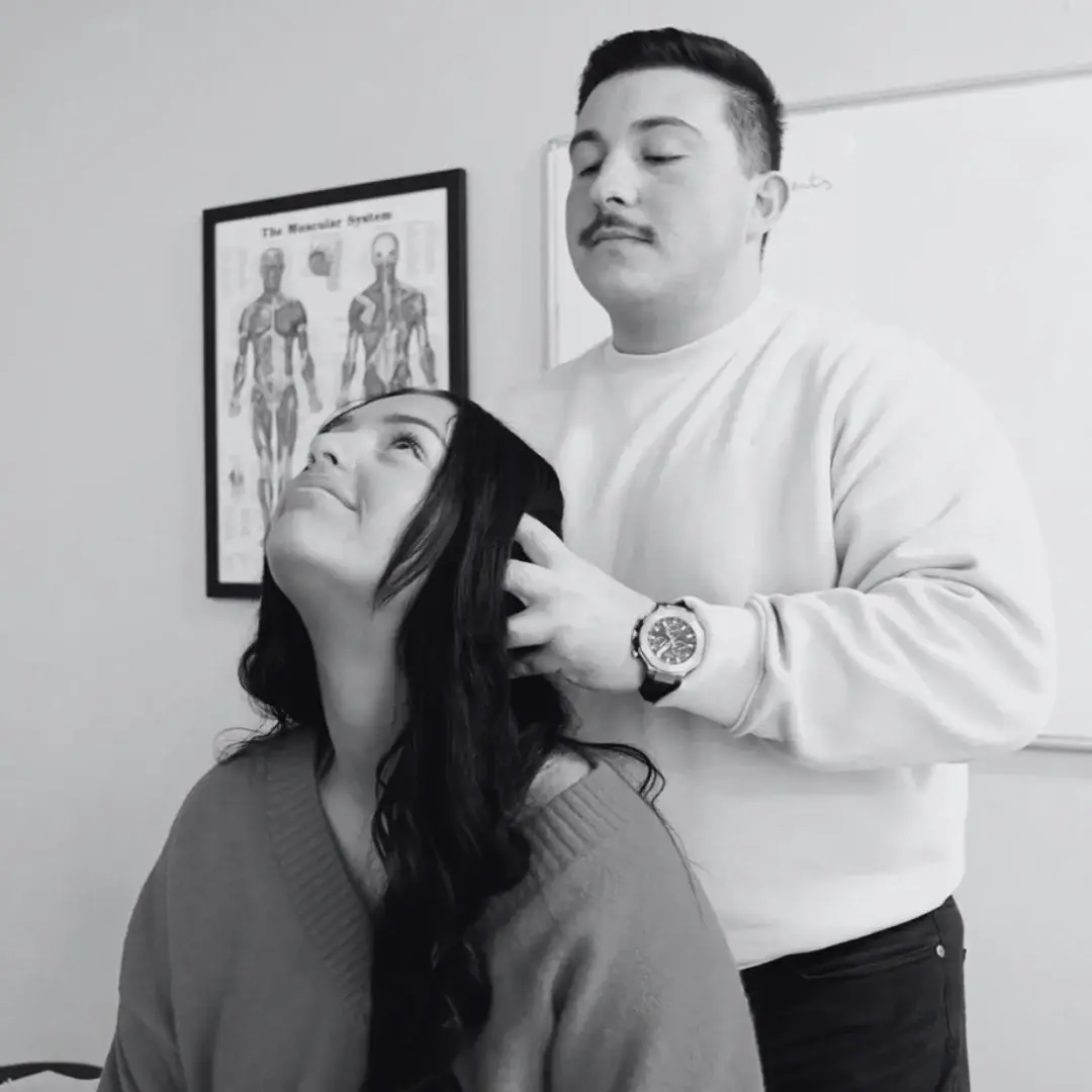 Head and neck massage