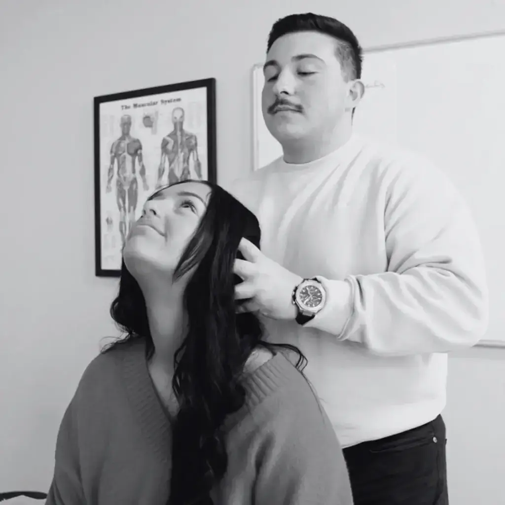 Head and neck massage